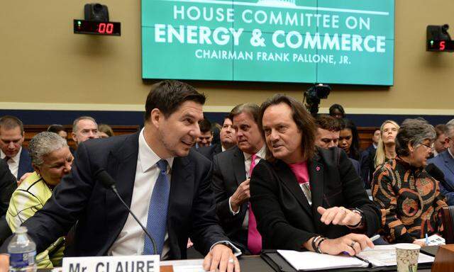 Sprint-Chef Claure und T-Mobile US CEO Legere im US-Kongress 