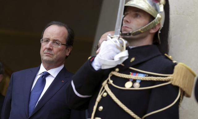 Hollande, Frankreich, Protest,Steuerpolitik