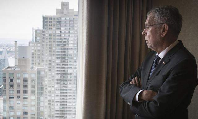 Bundespräsident Alexander Van der Bellen in New York.