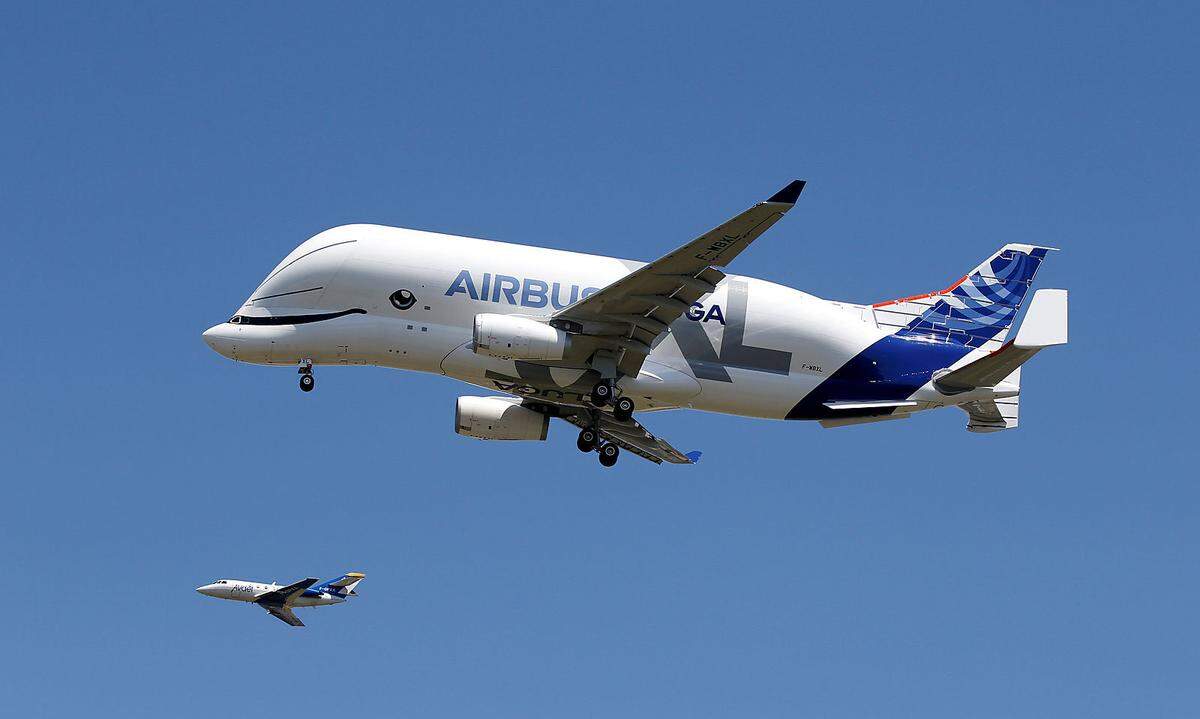 Die neue Airbus-Großfrachtmaschine ist am 19. Juli zu ihrem Erstflug abgehoben.