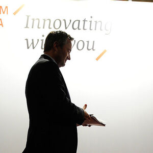 ARCHIVBILD: TELEKOM-CHEF HANNES AMETSREITER