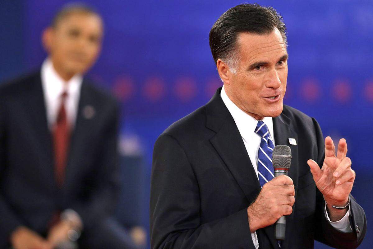 "Mitt hat heute Abend wieder zugeschlagen!", der frühere republikanische Bewerber Rick Santorum lobte seinen Parteikollegen.