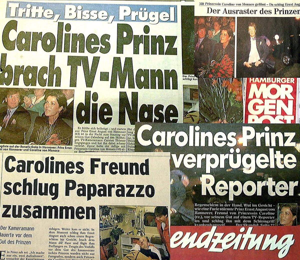 So ging der Prinz immer wieder auf Reporter oder Kameraleute los, von denen er sich belästigt fühlte; bei der Expo 2000 in Hannover urinierte er in einen Pavillon. In Kenia verpasste der Prinz einem Hotelier Ohrfeigen.