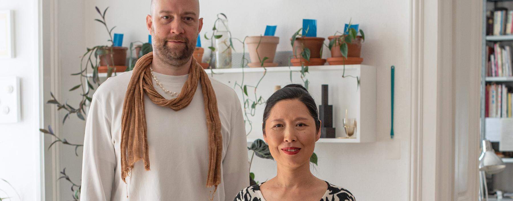 Sie treffen sich in der Mitte: Nikolas Heep und Mia Kim als Gestaltungsduo