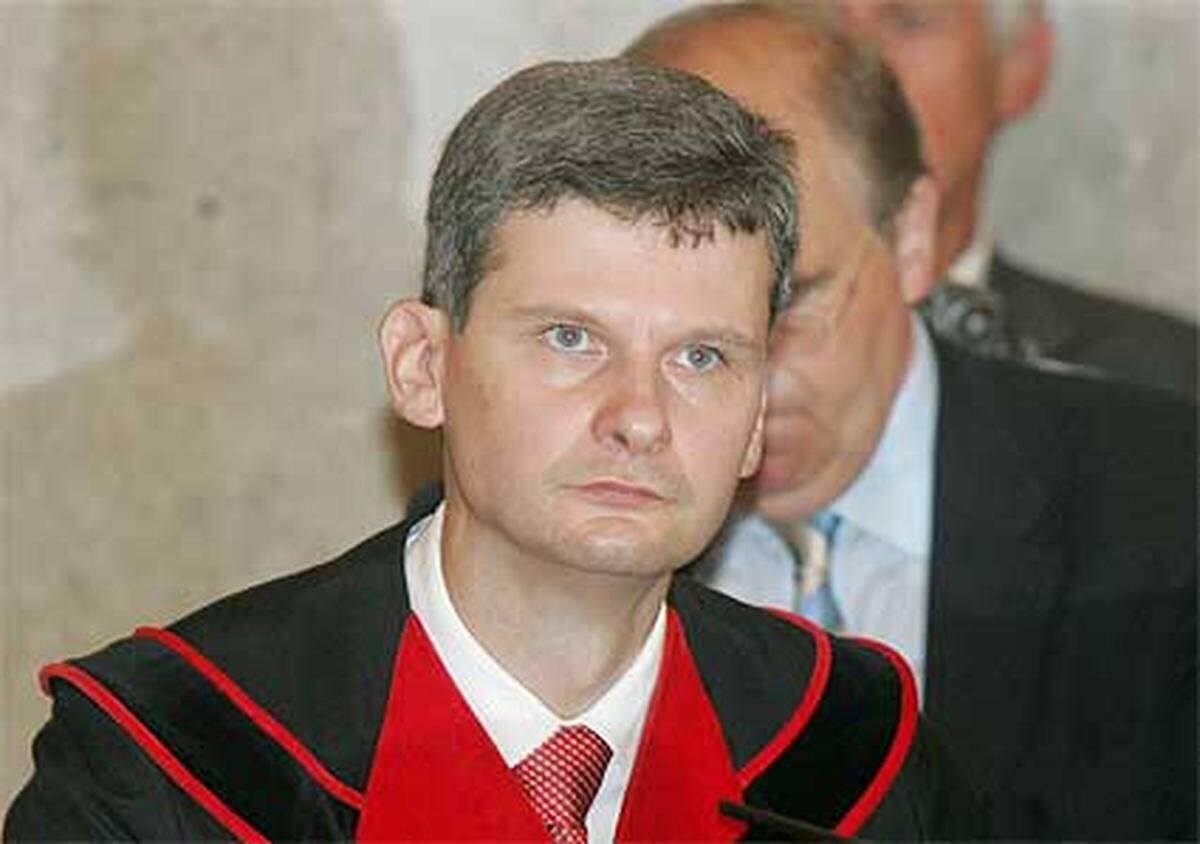 Staatsanwalt Krakow in seinem Eröffnungsplädoyer.