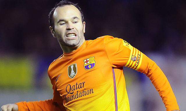 Andres Iniesta ist der dritte im Bunde