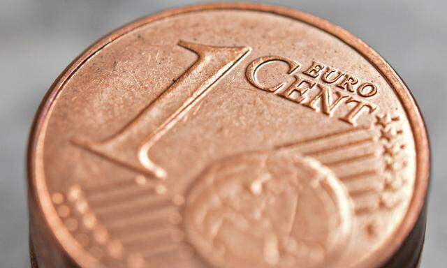 Die nahezu wertlosen Ein- und Zwei-Cent-Münzen sind die mit Abstand häufigsten Geldstücke in der Eurozone.