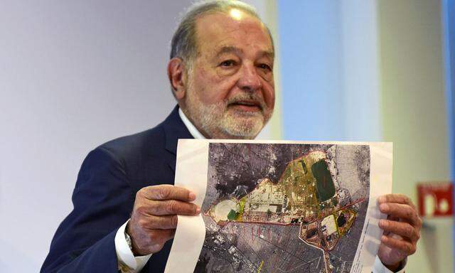 Carlos Slim will eine Milliarde Dollar in den neuen Flughafen von Mexiko-Stadt investieren