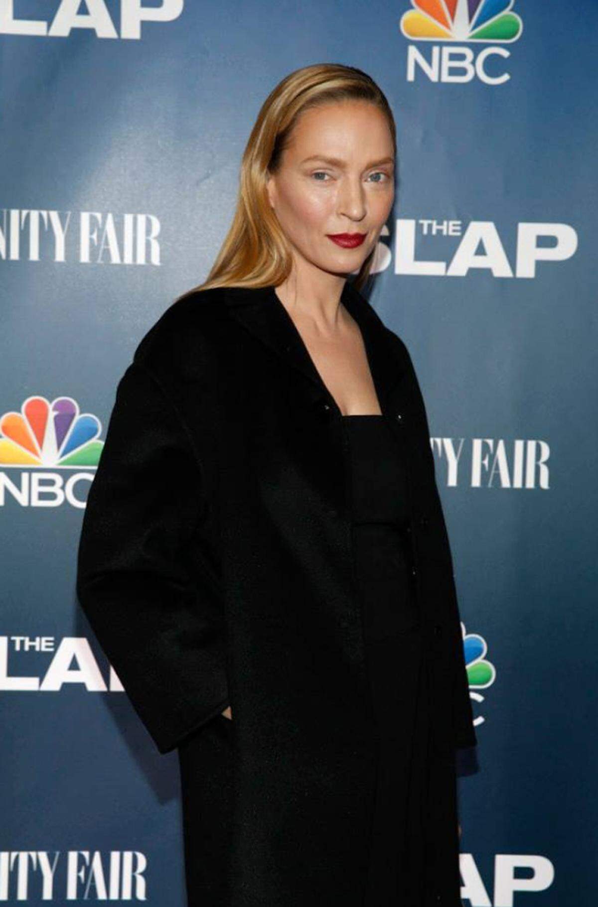 Für Aufsehen sorgte Uma Thurman bei der Premiere der Miniserie "The Slap" in New York. Viele mussten zweimal hinsehen, um die 44-jährige Schauspielerin zu erkennen.