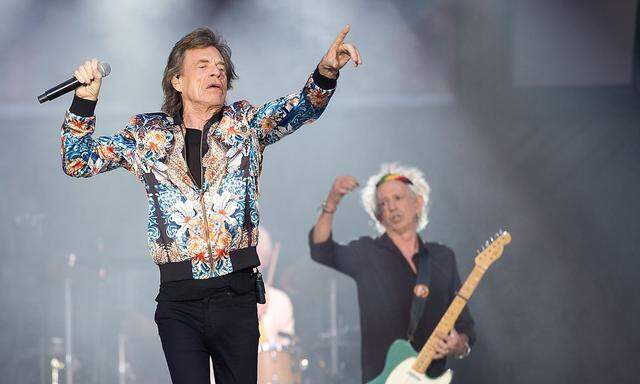 Rolling-Stones-Sänger Mick Jagger. 