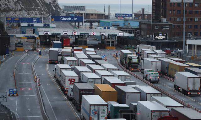 Hafen von Dover: Ohne zollrelevante Dokumente geht ab 1. Jänner 2021 dort gar nichts mehr.