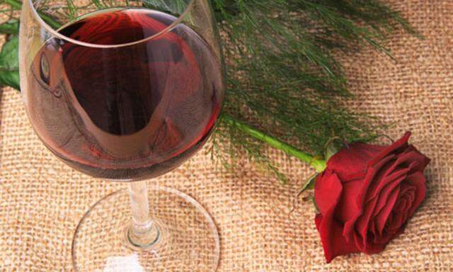 Wein und Rose