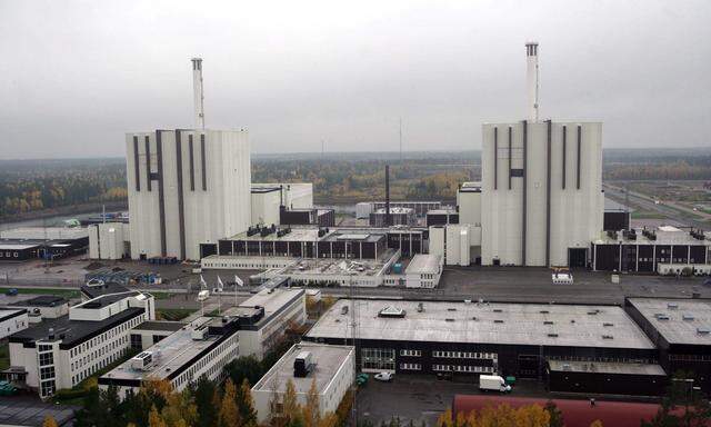 Das Atomkraft in Forsmark, einem von drei Standorten in Schweden. 