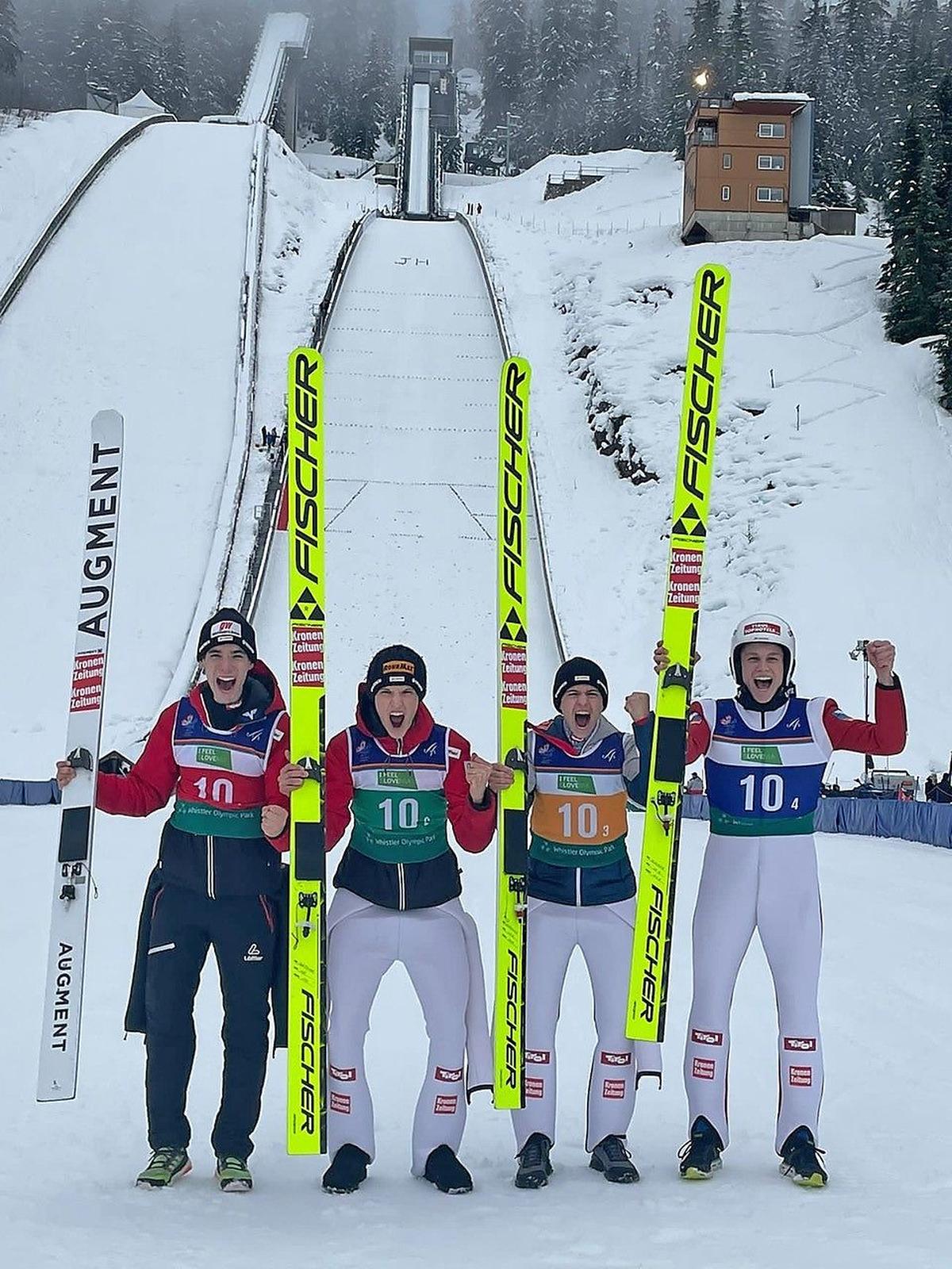 Ein Wiener ist JuniorenWeltmeister im Skispringen