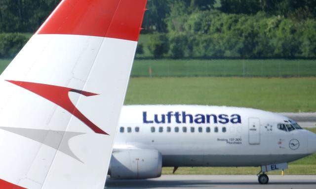 Bei der Profitabilität hinkt die AUA weit hinter der Lufthansa nach.