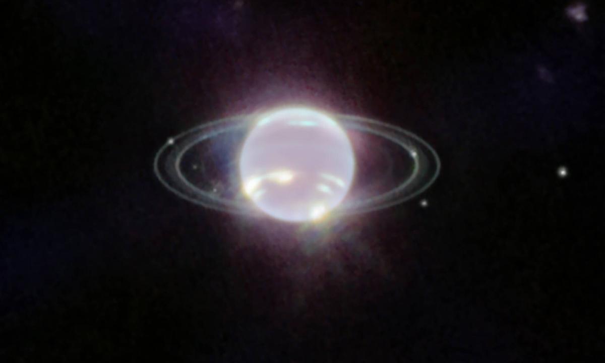 September 21, 2022: The planet Neptune and its rings captured by the James Webb space telescope. Stunning new images rel
