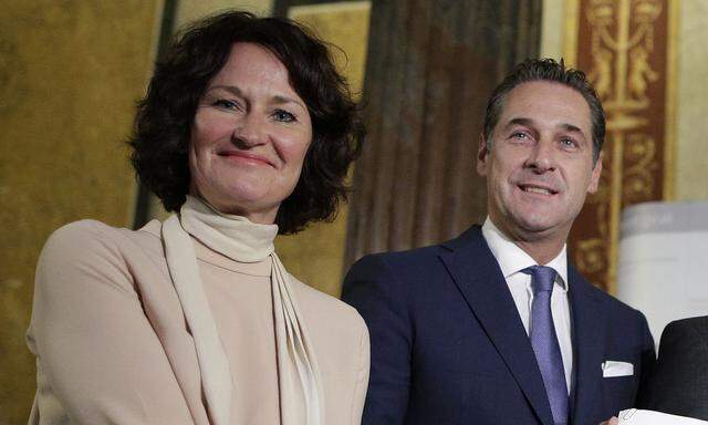 Glawischnig und Strache 