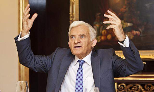 Der Präsident des europäischen Parlaments, Jerzy Buzek