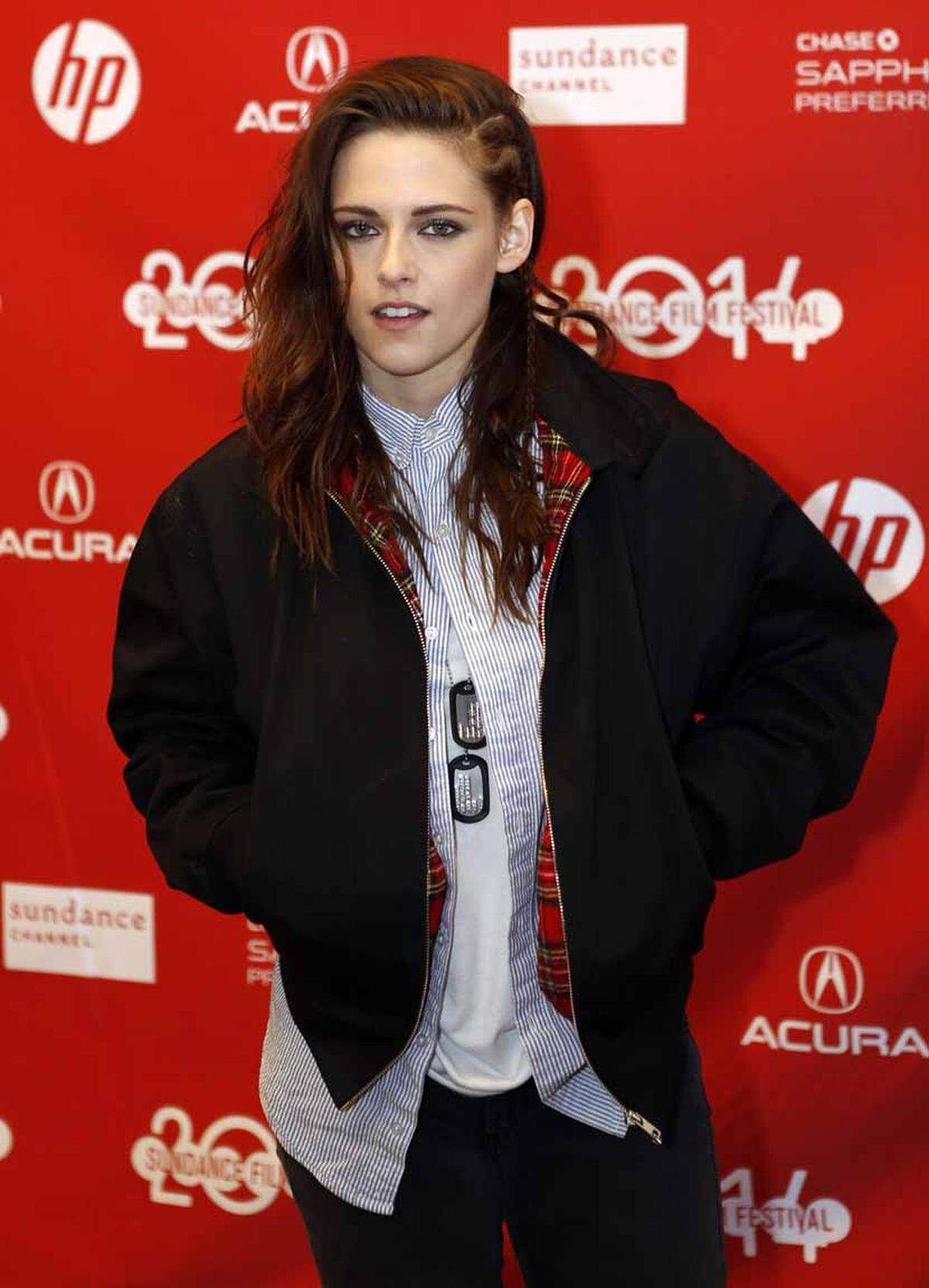 Dass Zöpfer nicht immer romantisch oder elegant aussehen müssen, beweistKristen Stewart.