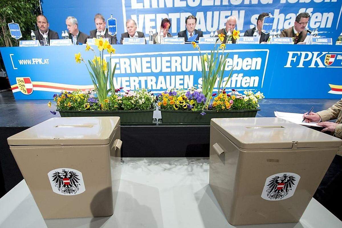 Im Juni 2006 wurde Westenthaler Chef des BZÖ. Haider zog aber im Hintergrund nach wie vor die orangen Fäden (bis er am 11. Oktober 2008 bei einem Autounfall tödlich verunglückte). Bei der Nationalratswahl 2006 erreichte Straches FPÖ elf Prozent, das BZÖ landete bei 4,1 Prozent. 2008 konnte Strache bei vorgezogenen Nationalratwahlen den Stimmenanteil auf 17,5 Prozent ausbauen. In Kärnten löste sich indes die FPÖ-Führung mehrheitlich aus dem BZÖ heraus und agierte ab 16. Dezember 2009 als „Die Freiheitliche in Kärnten (FPK)“ - schon am 28. Juni 2013 vereinigte sich die FPK wieder mit der FPÖ.