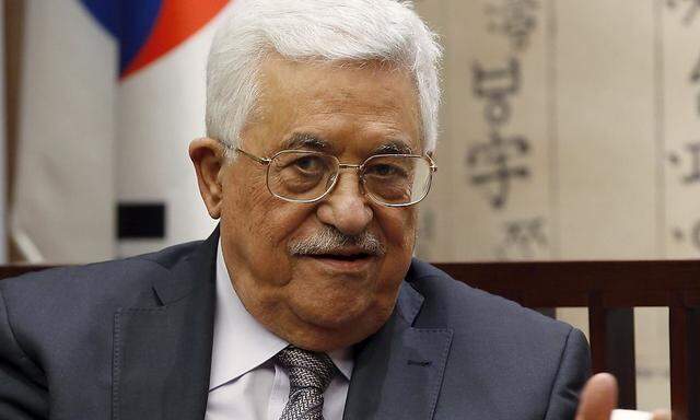 Präsident Mahmoud Abbas