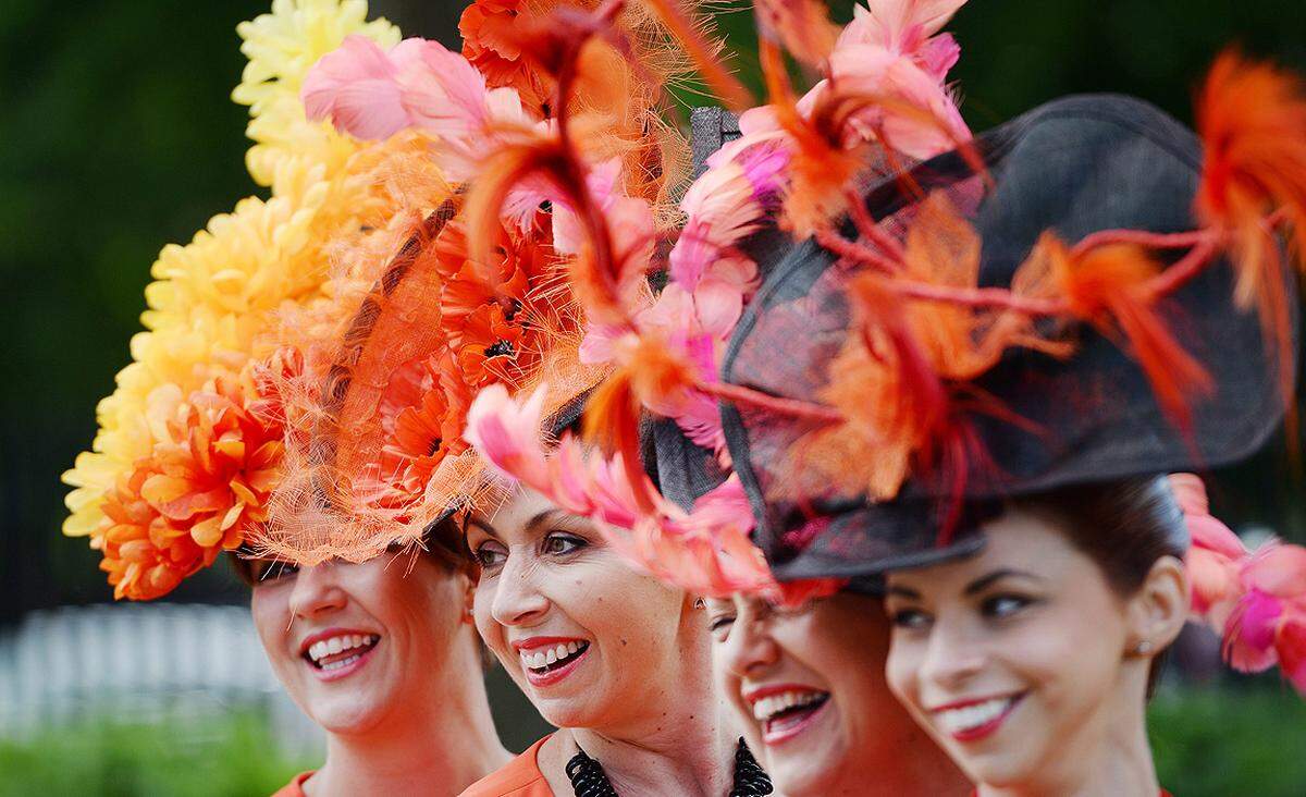 Die Hüte vom Royal Ascot.