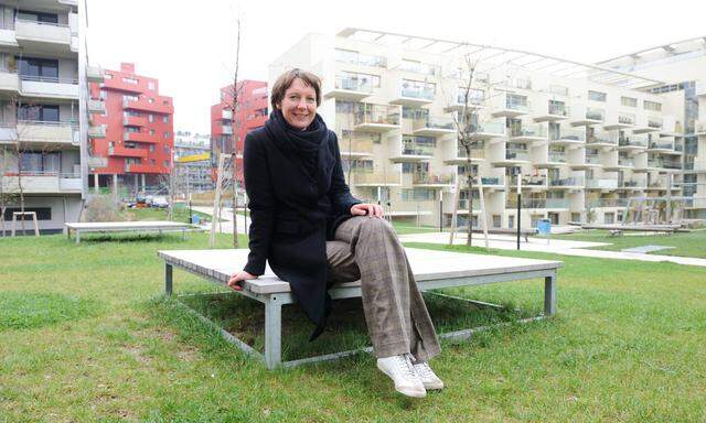 Architektin Iris Kaltenegger sieht im neuen Sonnwendviertel viel Potenzial für ein lebendiges Stadtviertel.