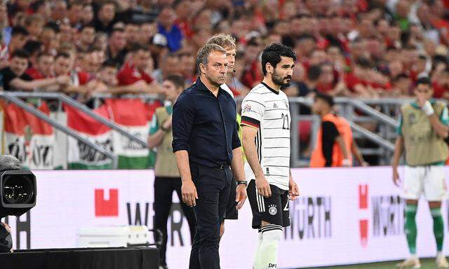 Hansi Flick und Ilkay Gündogan