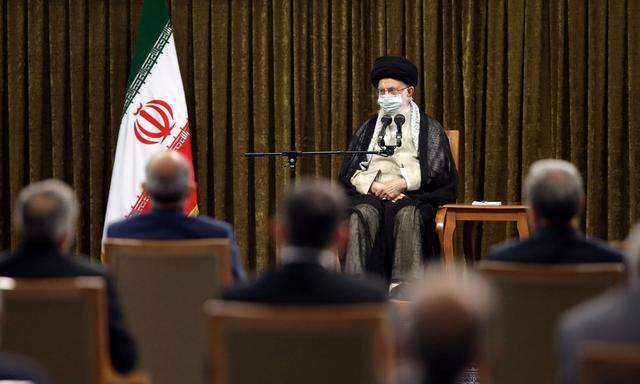 Irans geistliches Oberhaupt Ayatollah Ali Khamenei 