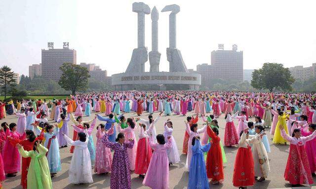 Feierlichkeiten zum 69. Staatsgründungstag in Nordkorea