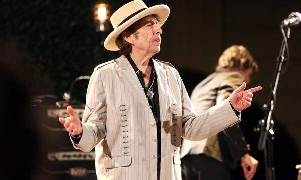 Bob Dylan, am Festival de Pedralbes 2015. 
