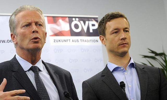 ÖVP: Blümel kritisiert Mitterlehner
