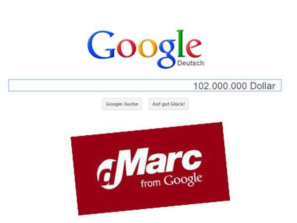 2006 hat Google 102 Millionen Dollar für die Radiowerbe-Firma dMarc Broadcasting hingeblättert und das Tochterunternehmen 2009 wieder abgestoßen.