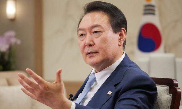 Der südkoreanische Präsident, Yoon Suk-yeol