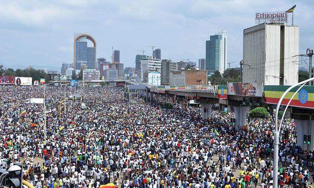 So sah heute Addis Abeba aus.