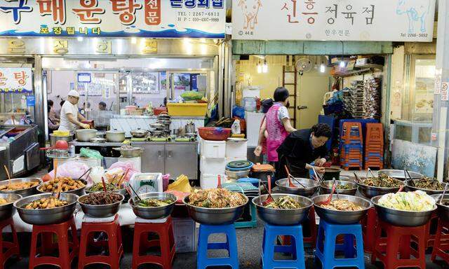 Schmecken oft besser, als man es erwartet: Spezialitäten aus Koreas Küche.
