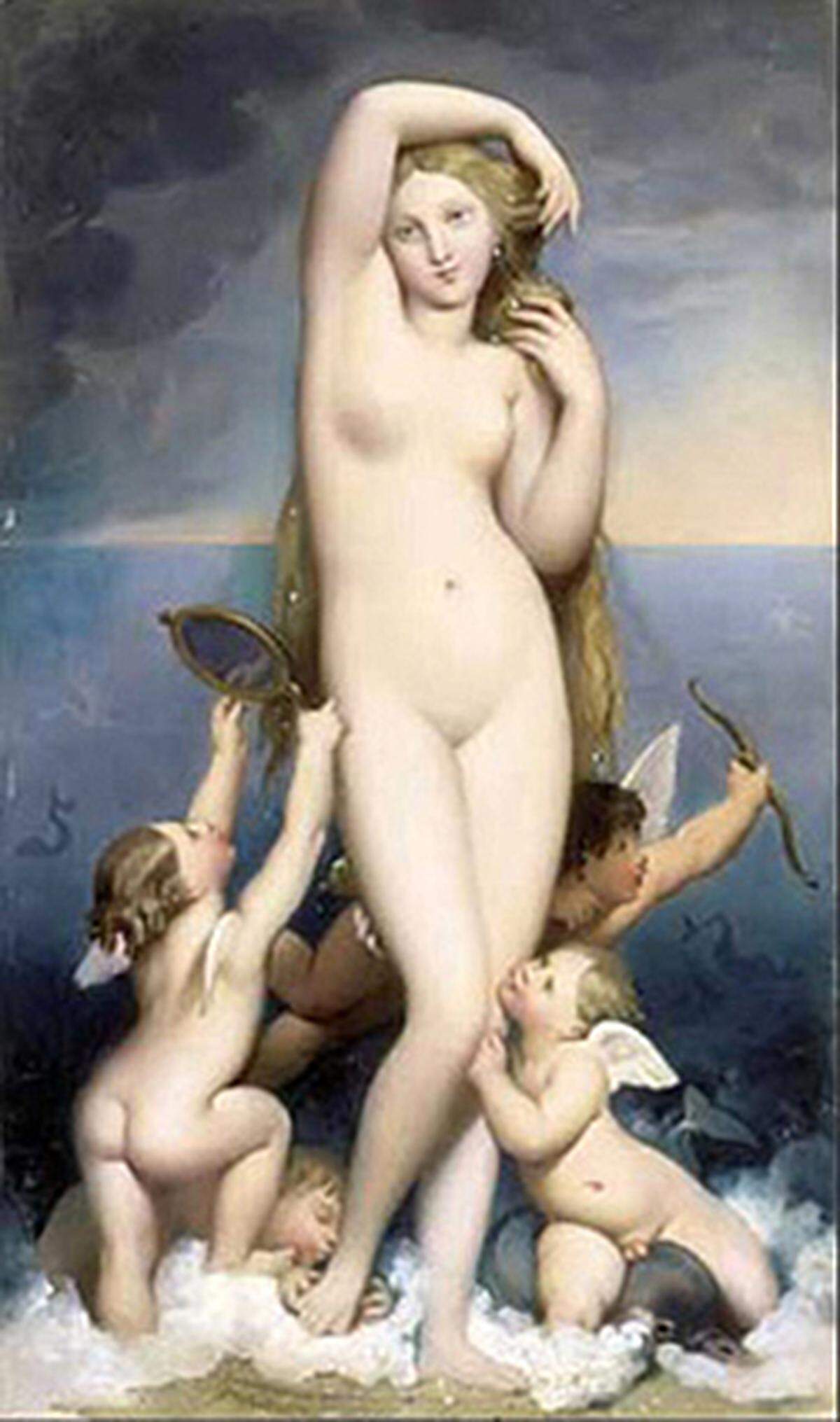 Jean-Auguste-Dominique Ingres (1780 - 1867): "Venus Anadyomène", 1848