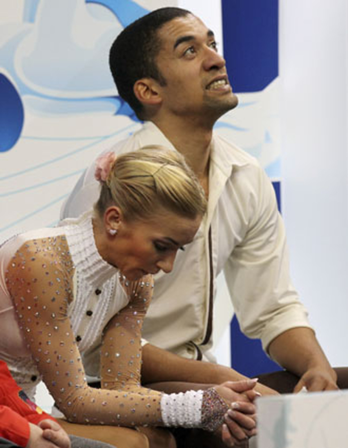 Enttäuschung lähmte die Chemnitzer bei der Punkte-Bekanntgabe: 210,6 Zähler reichten nur für Bronze.