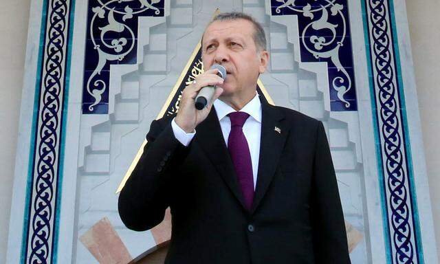 Der türkische Präsident, Recep Tayyip Erdoğan.
