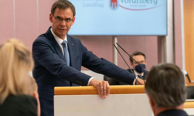 Vorarlbergs Landeshauptmann Markus Wallner (ÖVP) 