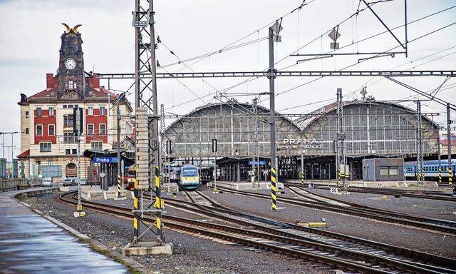Prague main railway station Czech Republic February 2 2015 CTKxPhoto MartinxSterba CTKPhotoF20