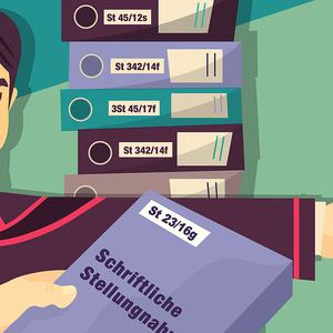 Ein Staatsanwalt wollte die schriftliche Eingabe eines Anwalts weder zum Akt nehmen, noch sich mit ihr befassen. Ein klarer Verstoß gegen das subjektive Recht auf Rechtliches Gehör, findet Rechtsanwalt Gerald Ruhri.