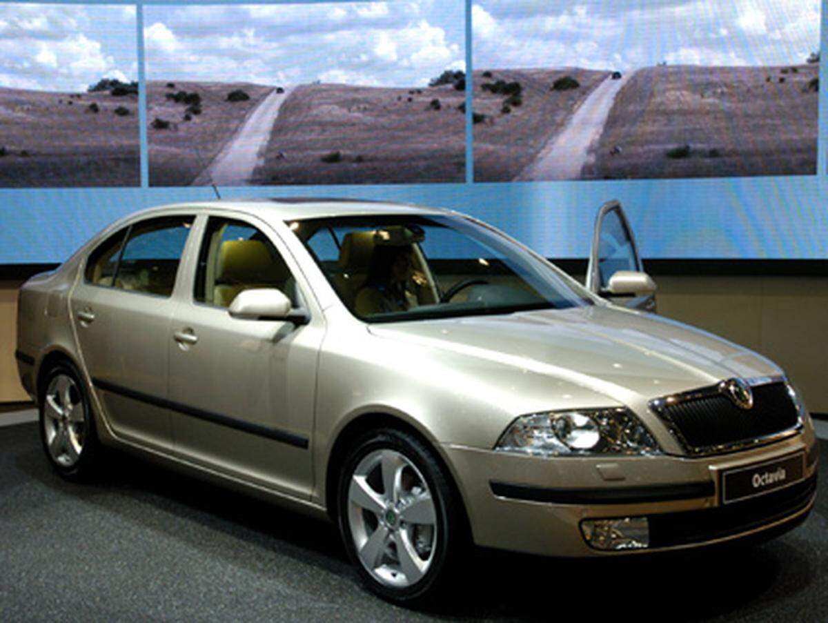 Sieben der Top 10 des Jahres 2008 kommen aus dem VW-Konzern. So auch die Skoda-Variante des VW Passat: Er verkaufte sich 5.498 Mal. 2007 entschieden sich noch 6.040 Österreicher für einen Octavia.