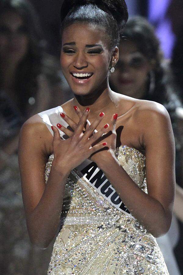 Die Angolanerin Leila Lopes hat den Schönheitswettbewerb "Miss Universe 2011" gewonnen.Die 25-Jährige wurde zur Nachfolgerin der Mexikanerin Ximena Navarrete gewählt.