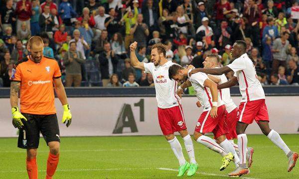 2015/2016 war in der 3. Qualifikationsrunde alles angerichtet für eine Revanche. Denn der Gegner hieß erneut Malmö FF. Andreas Ulmer schoss das 1:0, der Endstand 2:0 war vielversprechend.