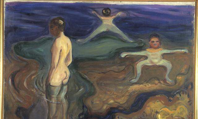 Die „Badenden Jungen“ entstanden in Edvard Munchs intensivster Schaffenszeit, 1897/98.