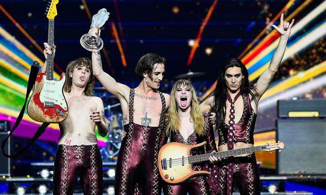Mit dem Lied "Zitti e buoni" konnte Italien zum dritten Mal in der Geschichte den Eurovision Song Contest gewinnen.