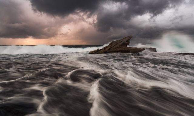 Australia New South Wales Maroubra beach in the evening PUBLICATIONxINxGERxSUIxAUTxHUNxONLY GOAF0