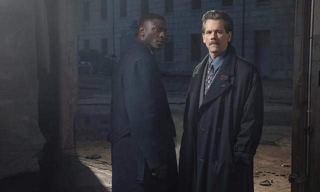 DeCourcy Ward (Aldis Hodge) und Jackie Rohr (Kevin Bacon) als ungleiches Polizistenduo.