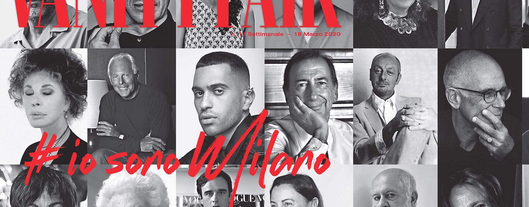 Cover der &quot;Io sono Milano&quot;-Ausgabe von Vanity Fair.